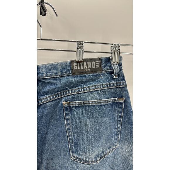 Vintage Gitano high waisted mom tapered jeans size 14 petite - Picture 4 of 5